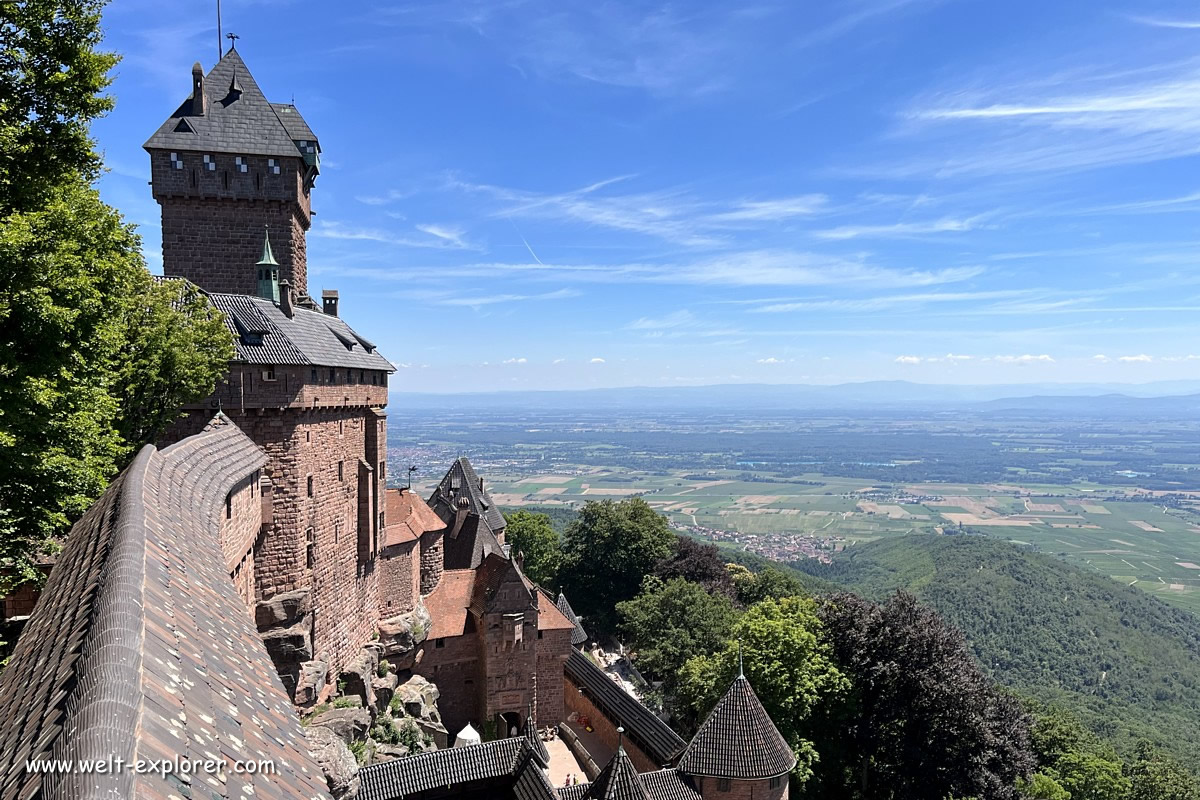 Ausflug und Tour zur Haut-Koenigsbourg