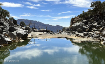 Omans Grand Canyon & Wanderung Balcony Walk Grand Canyon des Oman und der Balcony Walk beim Jebel Shams