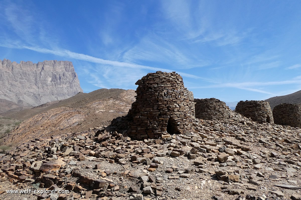 Gräber Al Ayn sind ein Unesco Welkulturerbe
