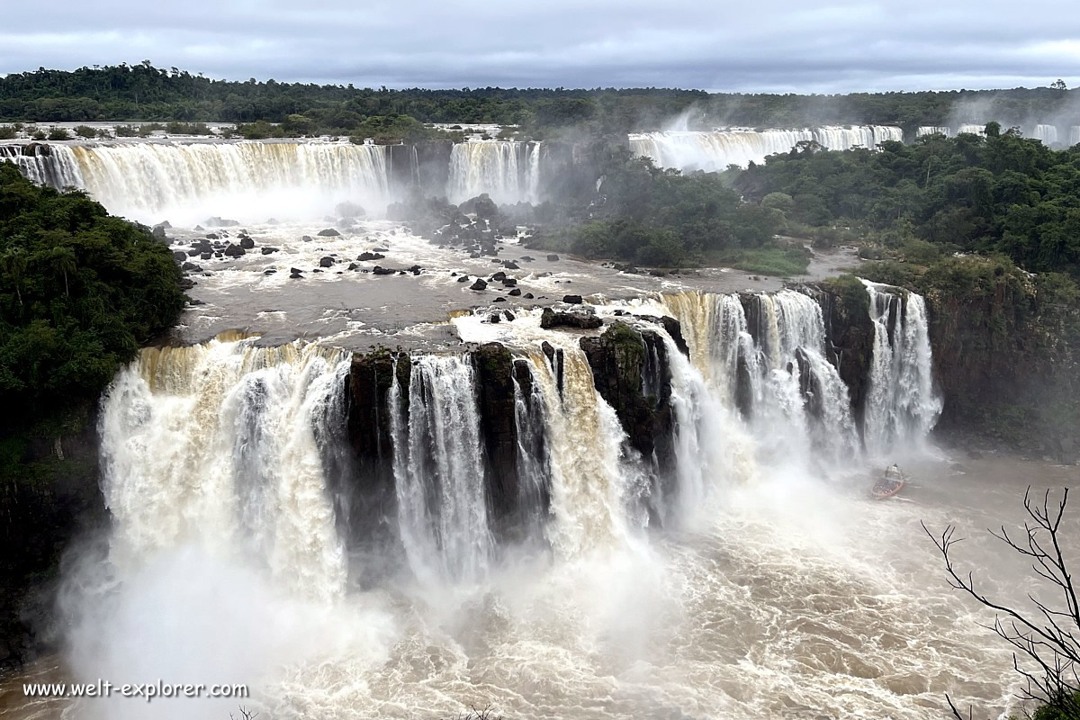 Iguazu Wasserfall Nationalpark Brasilien