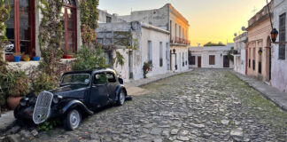 Pittoreske Kolonialstadt Colonia del Sacramento Historische Kolonialstadt Colonia del Sacramento in Uruguay
