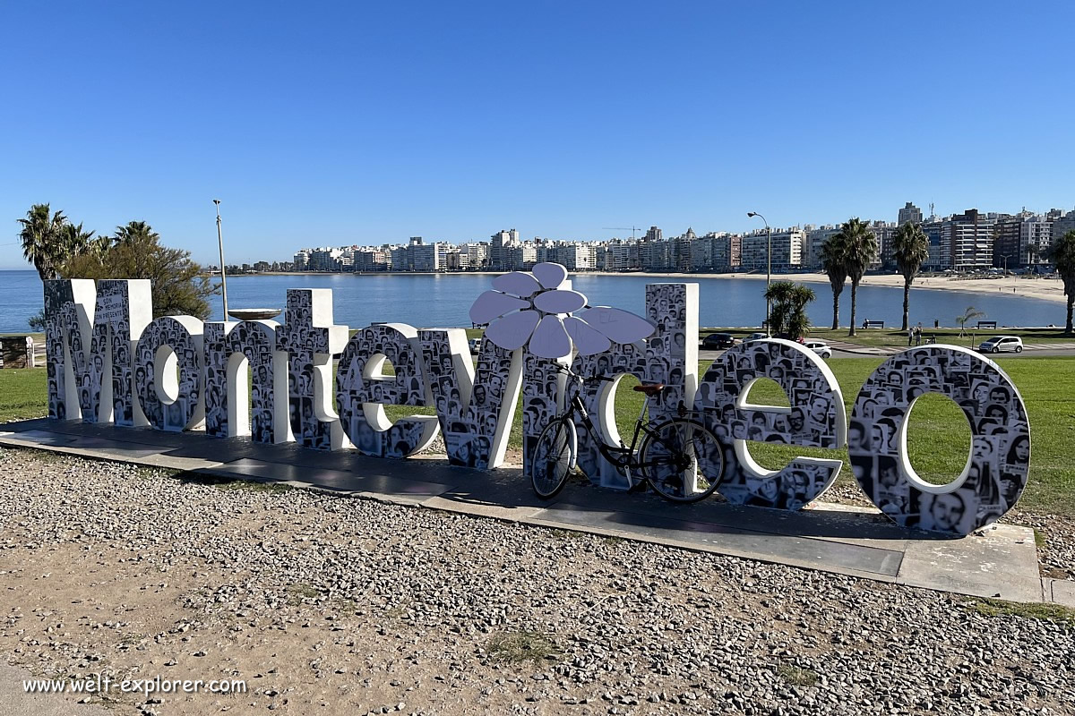 Skyline in Uruguays Hauptstadt Montevideo