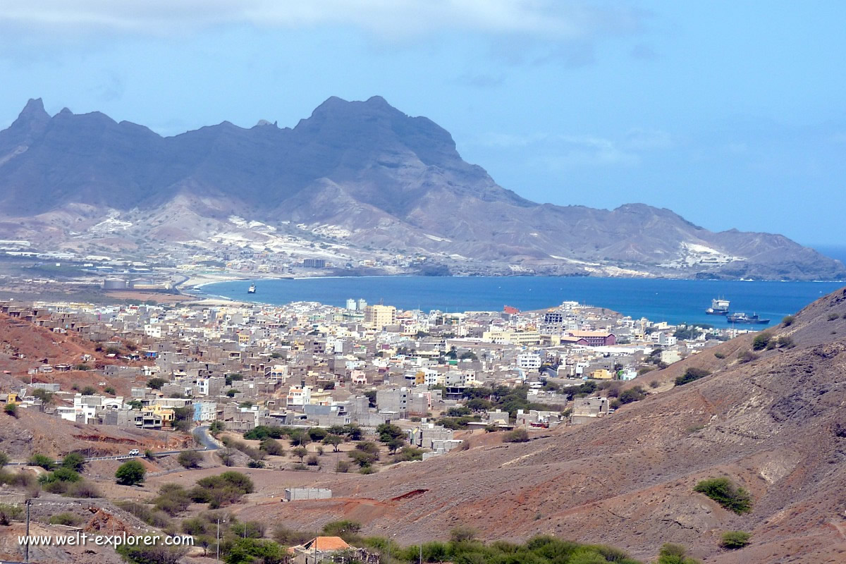 Hauptstadt Mindelo auf Sao Vicente