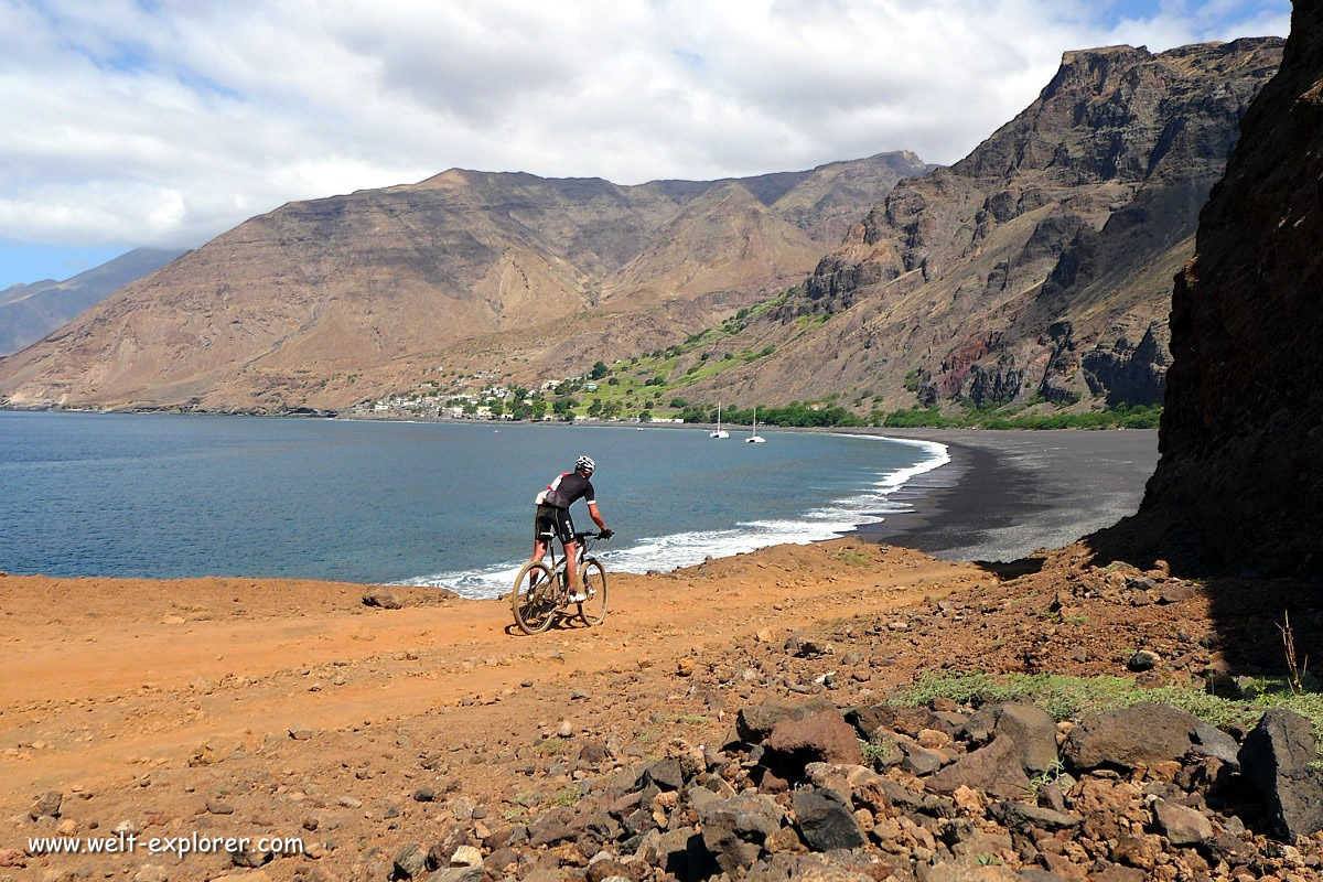 Strand von Tarrafal auf der Insel Santo Antao