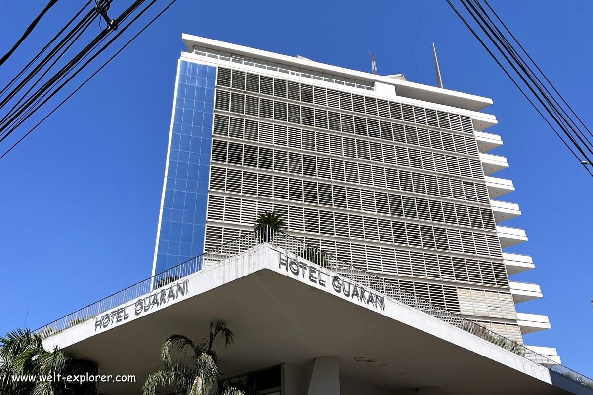 Hotel Guaranti im Zentrum von Asunción