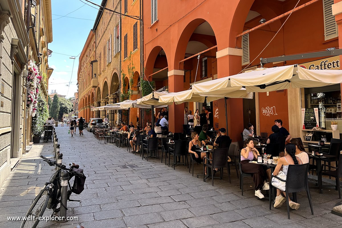 Kulinarische Hauptstadt in Italien