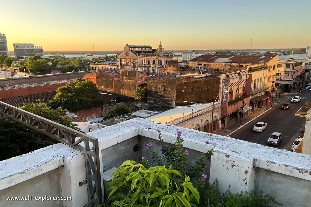 Panorama der Hauptstadt von Paraguay