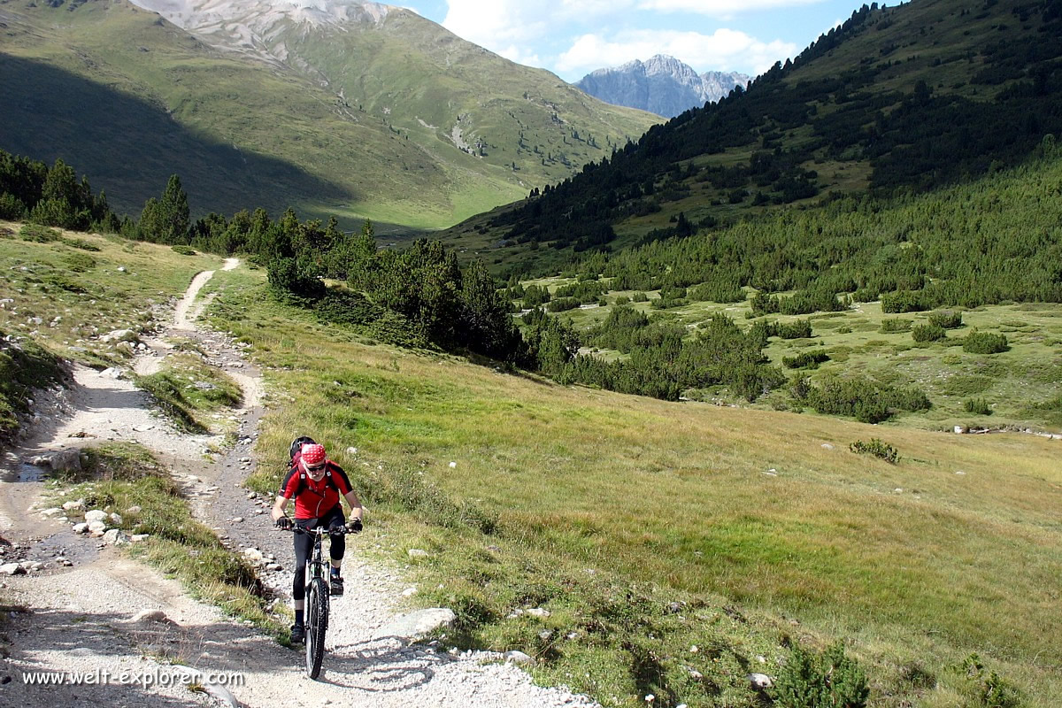Alpencross mit dem Mountainbike vom Engadin ins Bergell
