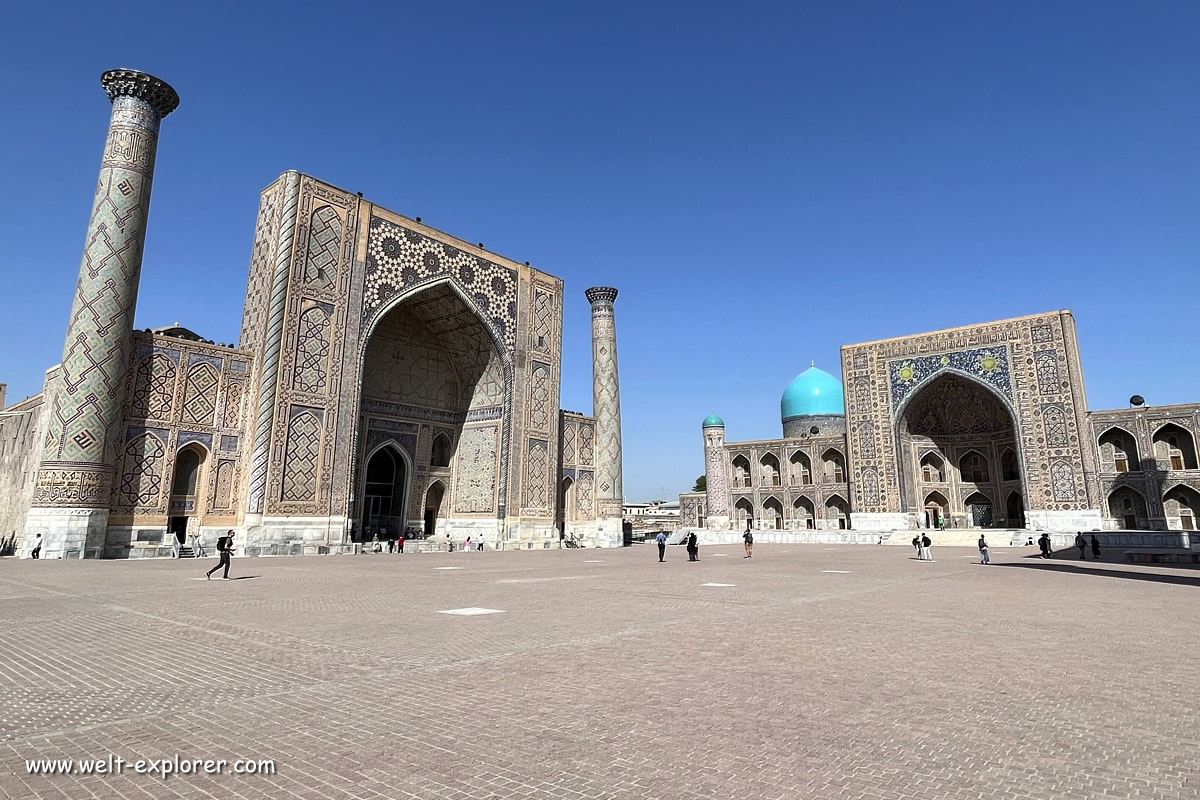 Highlights und Sehenswürdigkeiten in Samarkand