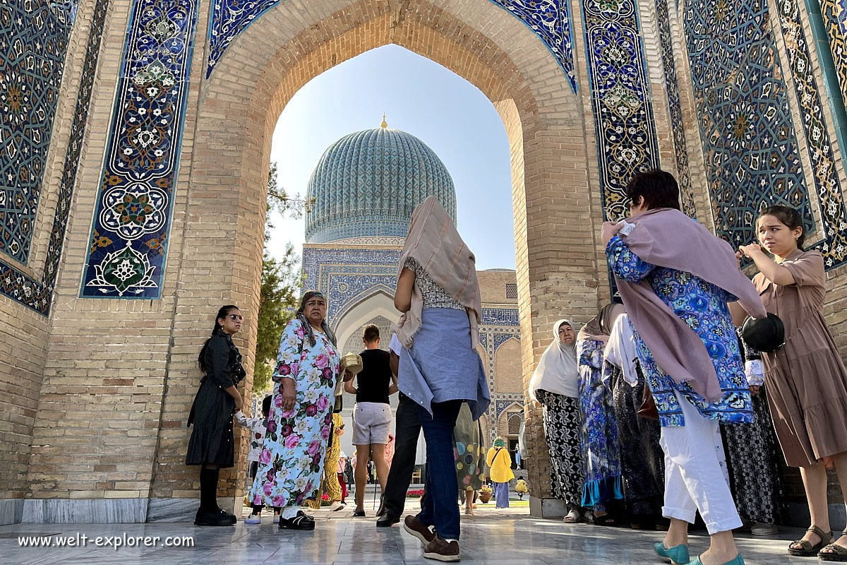 Samarkand Tourismus in Usbekistan