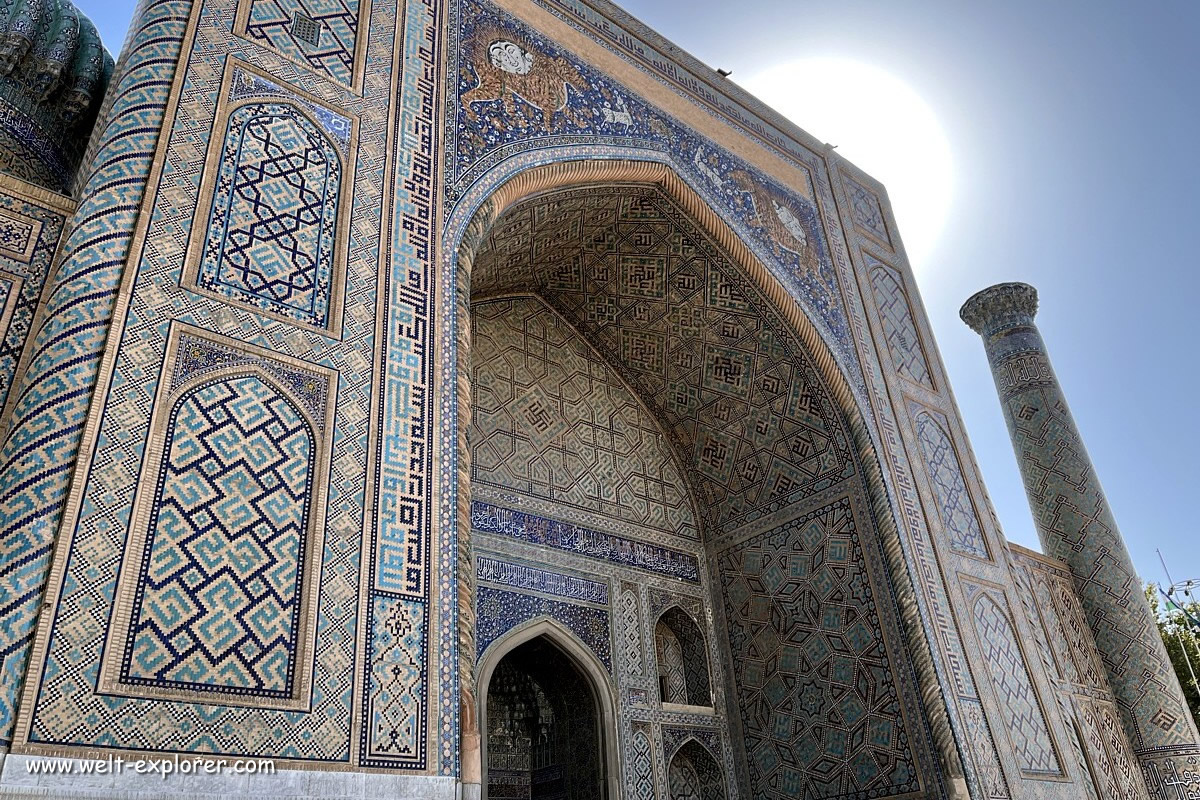 Sherdor Medrese in Samarkand