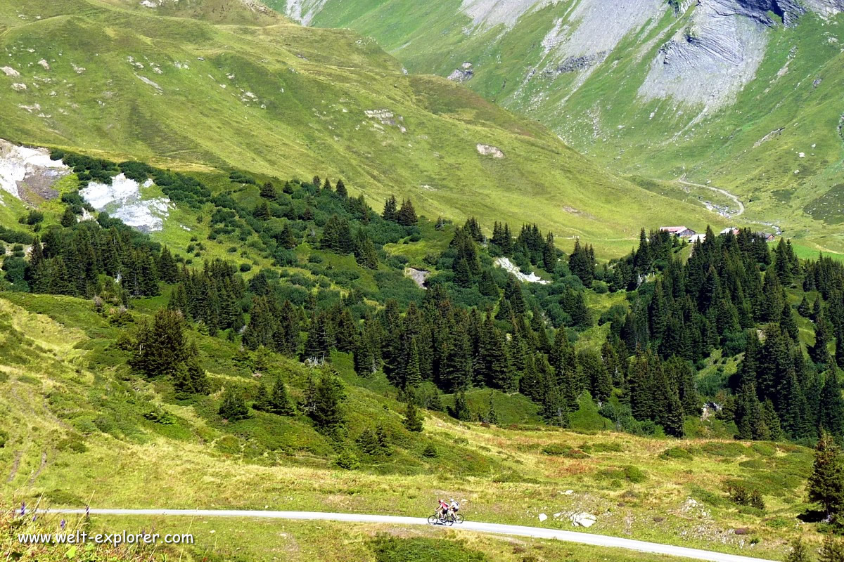 Route 1 im Mountainbikeland Schweiz