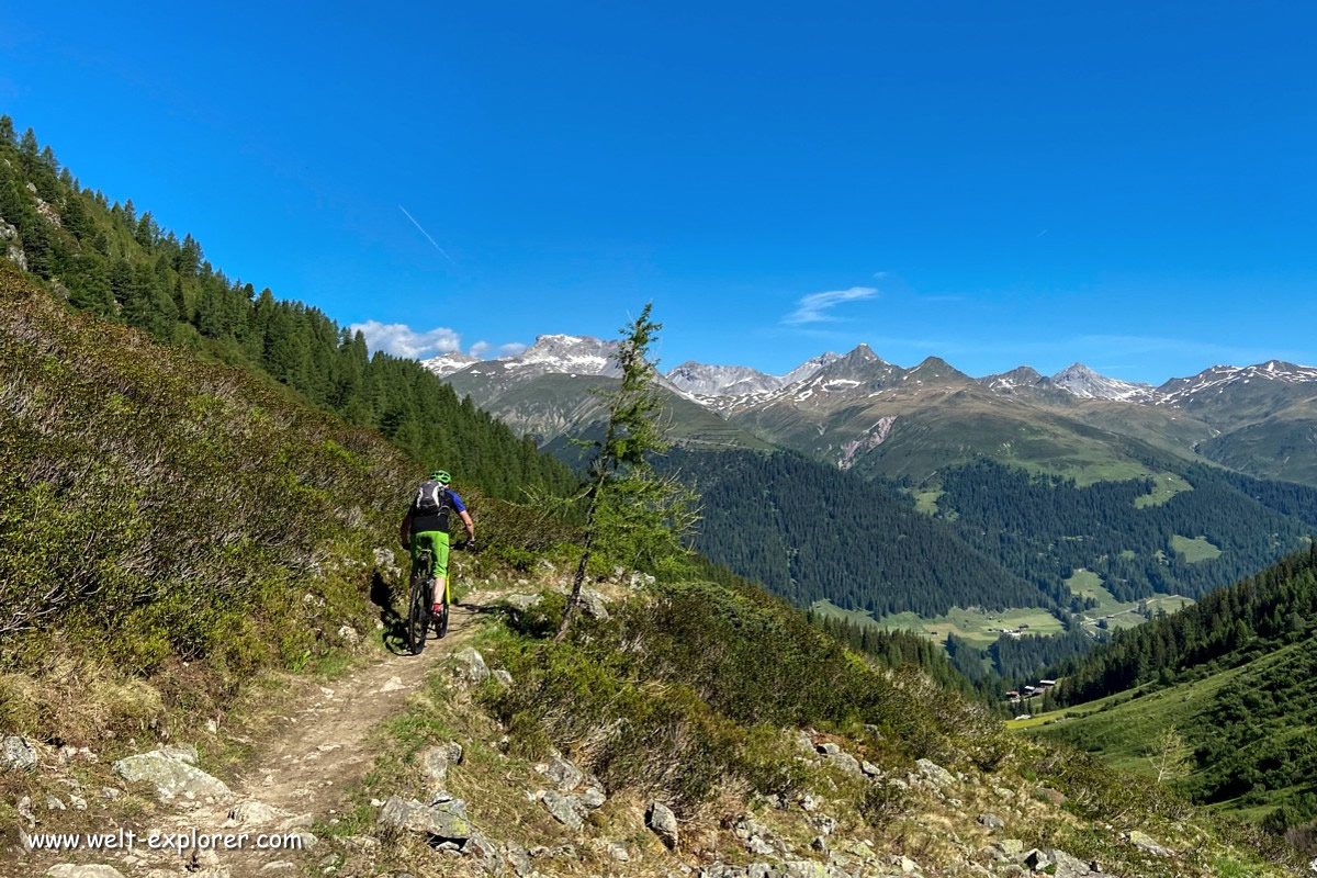 Alpencross im Mountainbike Land Schweiz
