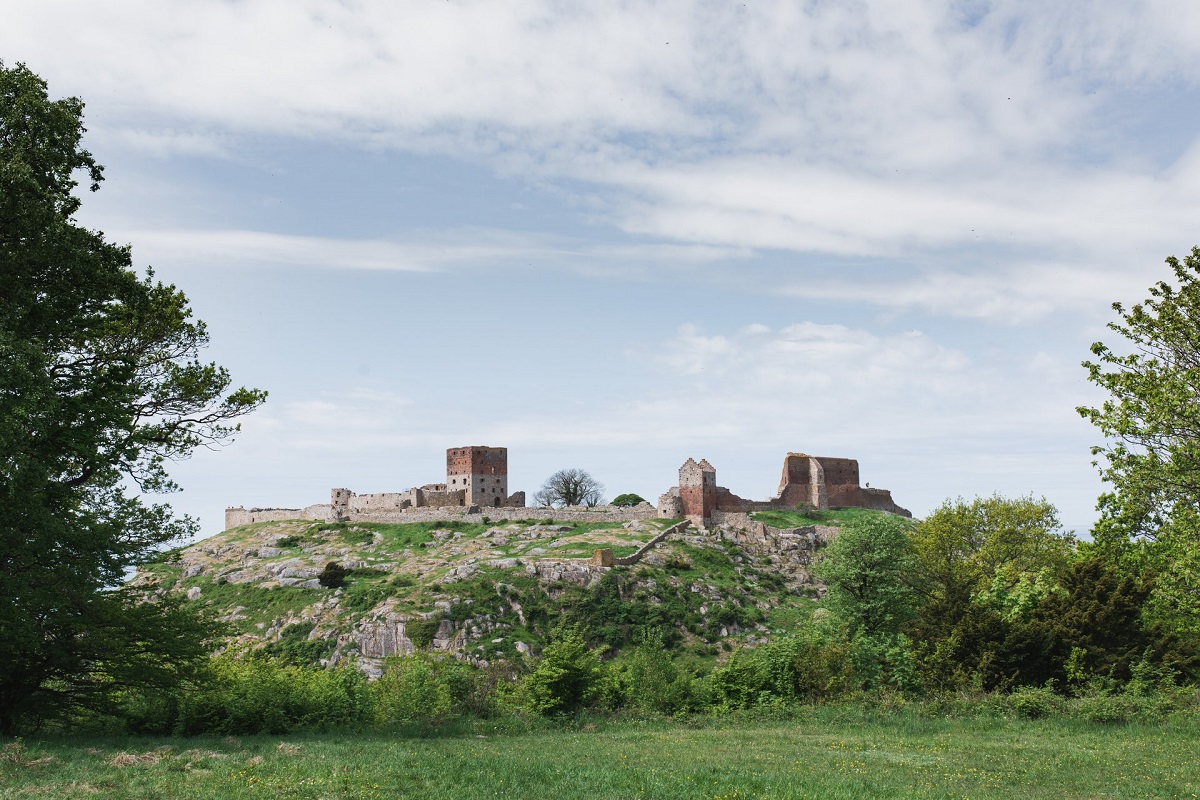 Burgruine Hammershus auf der Insel Bornholm
