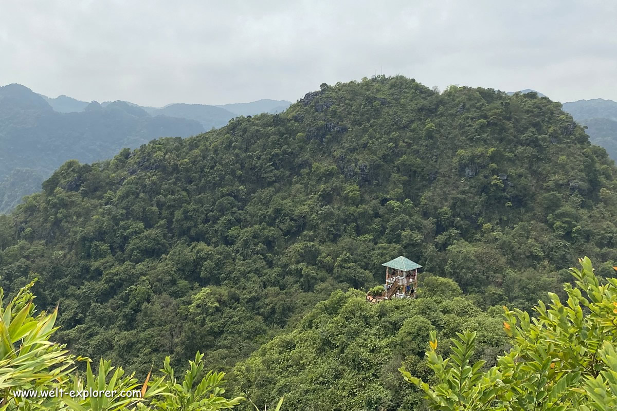 Ngu Lam Gipfelbesteigung im Cat Ba Nationalpark