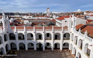 Sucre: Boliviens Hauptstadt und weisse Kolonialstadt Sucre Hauptstadt und Kolonialstadt in Bolivien