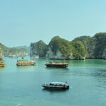 Cat Ba: Grösste Insel in der Bucht von Halong Boot und Tour in der Lan Ha Bucht der Insel Cat Ba in Vietnam