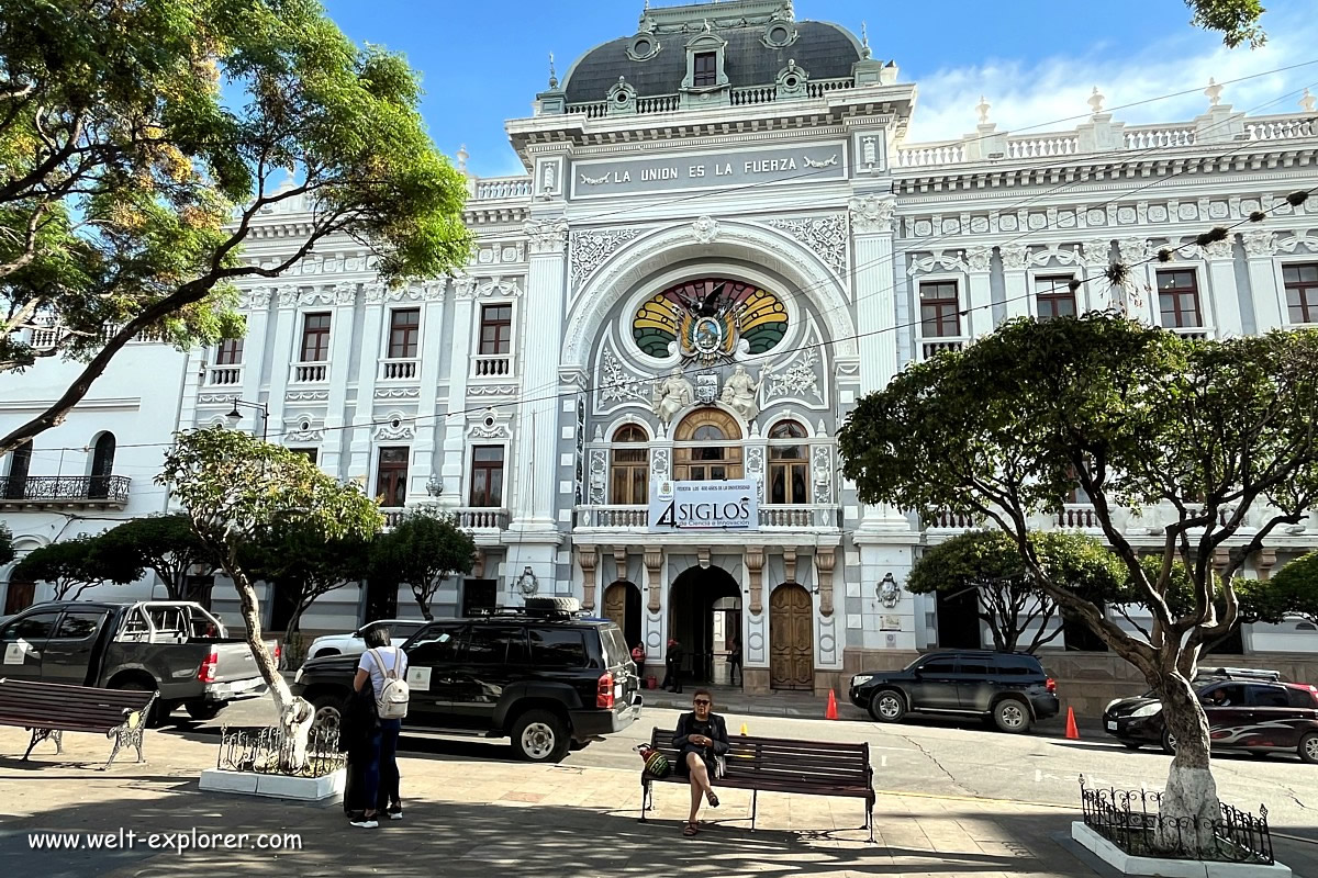 Ehemaliger Regierungspalast in Sucre
