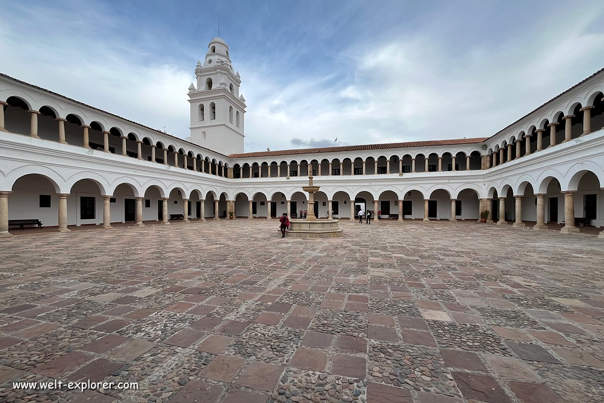 Sucre weisse Stadt und Hauptstadt Boliviens