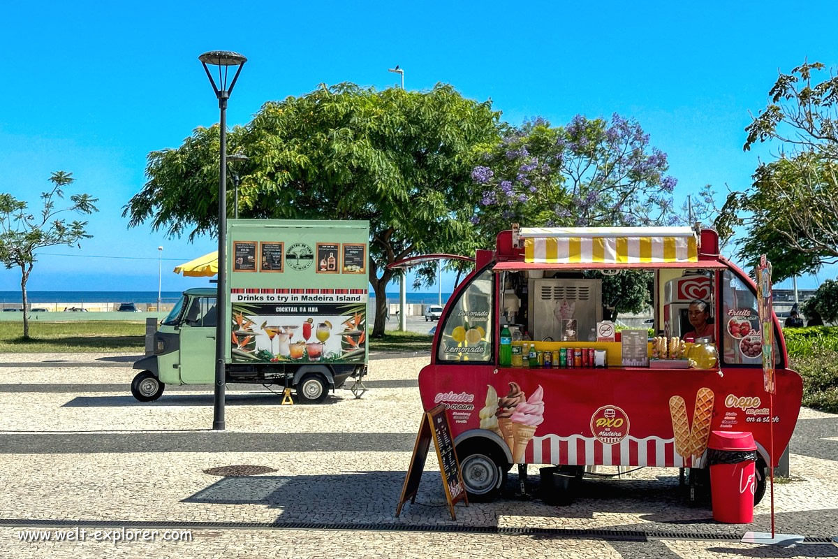 Avenida do Mar Uferpromenade in Funchal