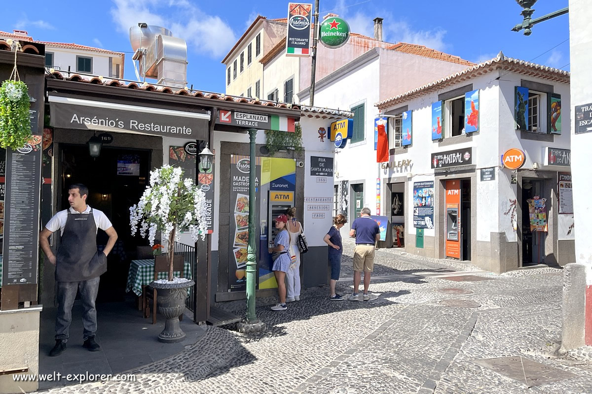 Hauptstadt Funchal auf der Insel Madeira