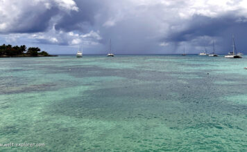 Bayahibe und die Karibikinsel Saona Strand und Karibik in Bayahibe in der Dominikanischen Republik