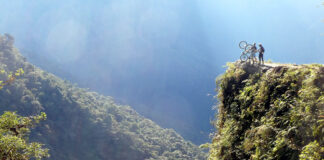 Todesstrasse in Bolivien – die gefährlichste Strasse der Welt Mountainbike Todesstrasse und gefährlichste Strasse der Welt