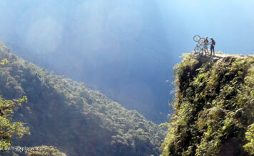 Todesstrasse in Bolivien – die gefährlichste Strasse der Welt Mountainbike Todesstrasse und gefährlichste Strasse der Welt