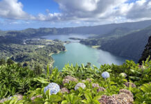 Azoren: Insel São Miguel und Hauptstadt Ponta Delgada Azoren Insel Sao Miguel und Hauptstadt Ponta Delgada