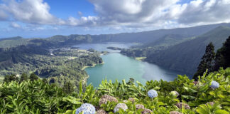 Azoren: Insel São Miguel und Hauptstadt Ponta Delgada Azoren Insel Sao Miguel und Hauptstadt Ponta Delgada