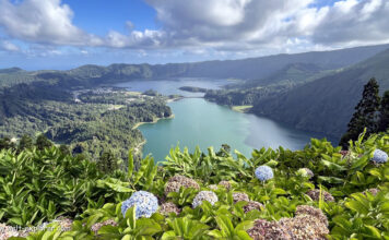 Azoren: Insel São Miguel und Hauptstadt Ponta Delgada Azoren Insel Sao Miguel und Hauptstadt Ponta Delgada