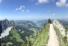 Wanderland Schweiz: Besteigung Grosser Mythen Besteigung und Wanderung Grosser Mythen Schweizer Alpen