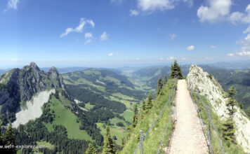 Wanderland Schweiz: Besteigung Grosser Mythen Besteigung und Wanderung Grosser Mythen Schweizer Alpen