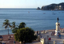 Karibikstadt Santa Marta und Bucht von Taganga Santa Marta Stadt in der Karibik in Kolumbien