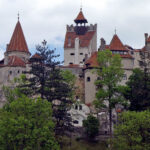 Brasov und das Dracula Schloss Bran Dracula Schloss Bran bei Brasov in Transsilvanien in Rumänien