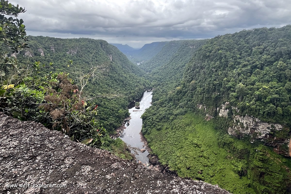 Potaro Fluss und Schlucht im Kaieteur Nationalpark