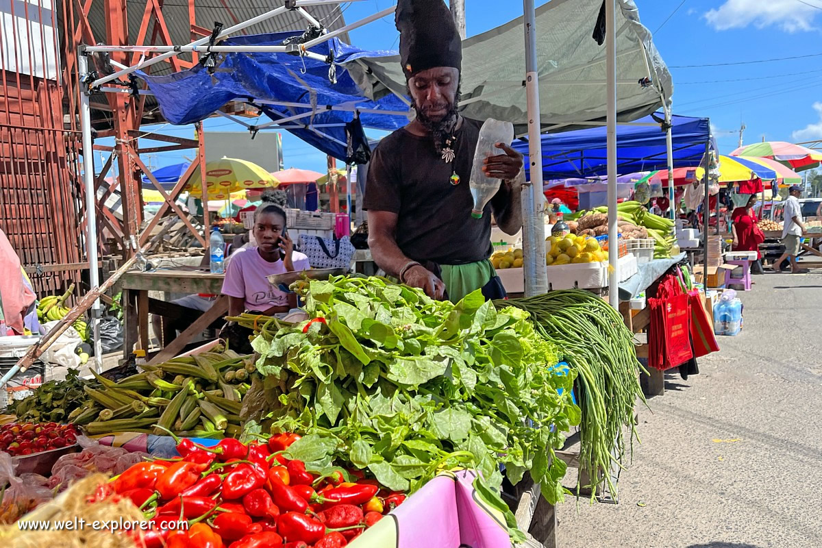 Stabroek Markt in Georgetown