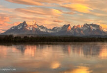 Torres del Paine Nationalpark in Patagonien Torres del Paine Nationalpark in Patagonien in Chile