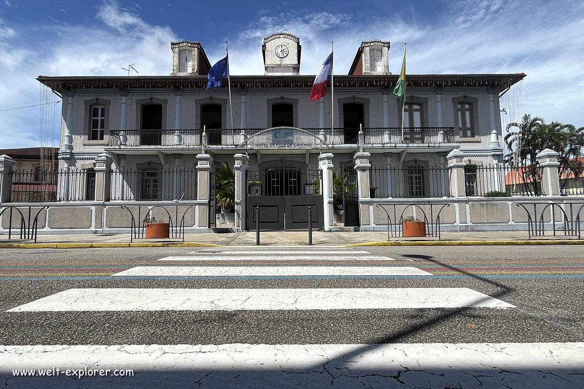 Hotel de Ville Rathaus in Cayenne