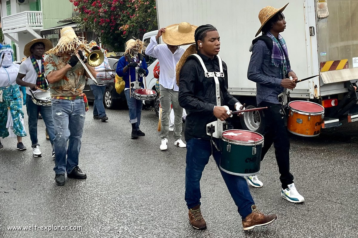 Karneval in Cayenne Französisch-Guayana