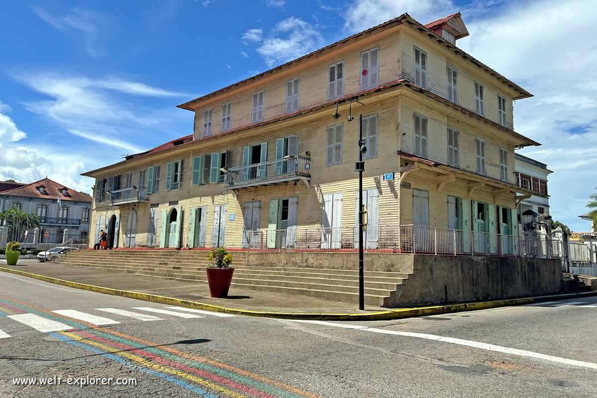 Kreolisches Haus und Museum in Cayenne