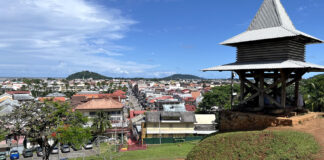 Cayenne – Hauptstadt von Frankreichs Übersee-Departement in Südamerika Hauptstadt Cayenne in Französisch-Guayana