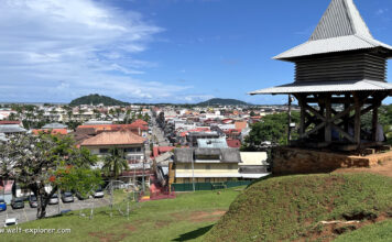 Cayenne – Hauptstadt von Frankreichs Übersee-Departement in Südamerika Hauptstadt Cayenne in Französisch-Guayana