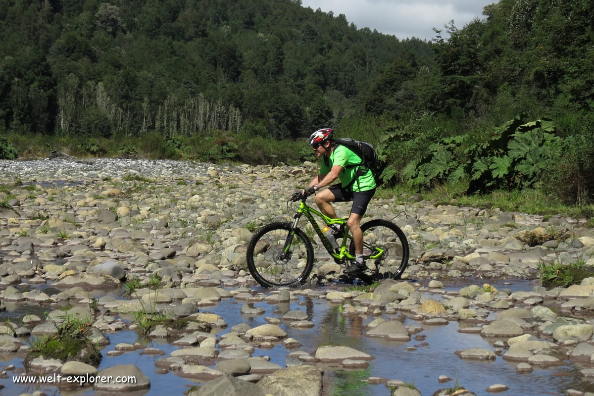 Bike Adventure Tour im chilenischen Seengebiet