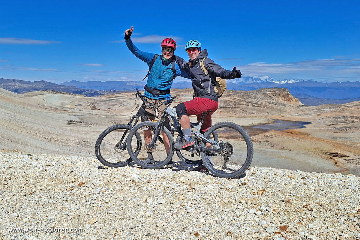 El Furioso Trail Biking in Patagonien