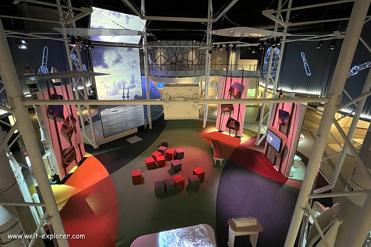 Museum im Raumfahrtzentrum von Kourou