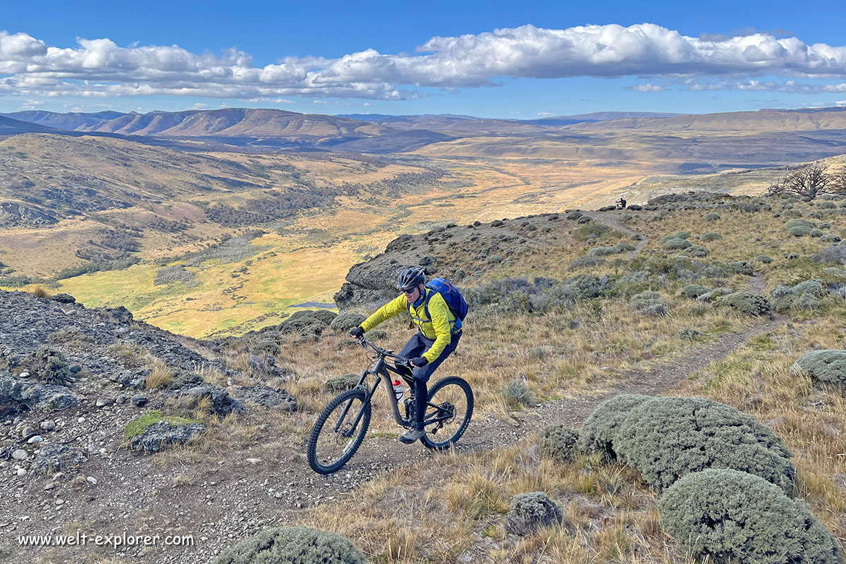 Welt Explorer Bike wilder Süden in Patagonien