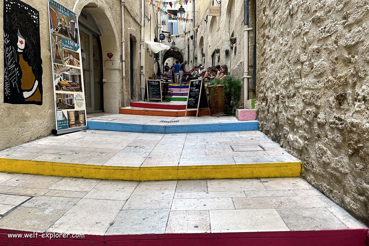Altstadtflair in Montpellier