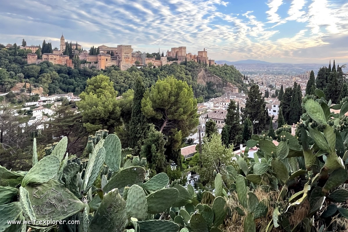 Aussichtspunkt und Mirador San Nicolas und Alhambra