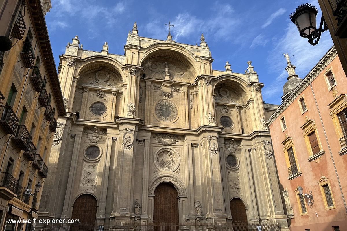 Kathedrale in Granadas Altstadt